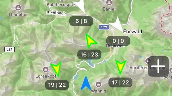Neues Release 4.0 | Neue Kartenfunktion mit Windstationen, Thermikanzeige und Luftraumkarten