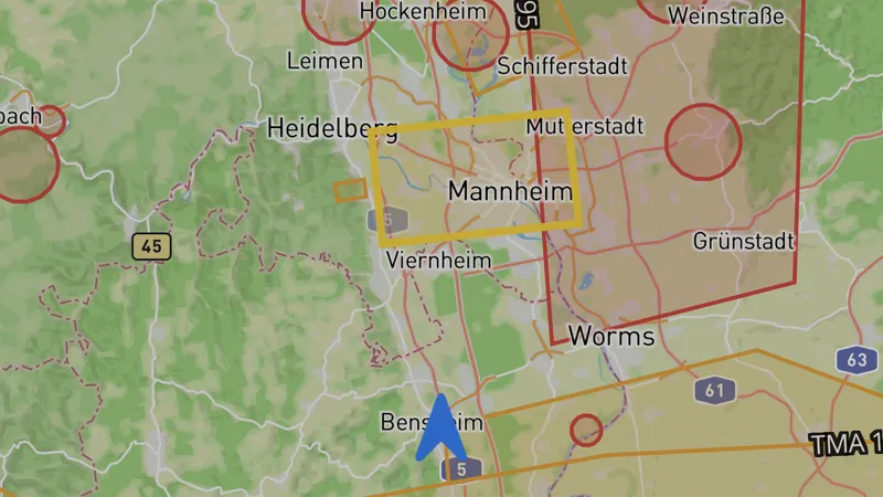 Neues Release 6.5 | Luftraum-Warnsystem – Nie wieder ungewollt in Sperrgebiete fliegen