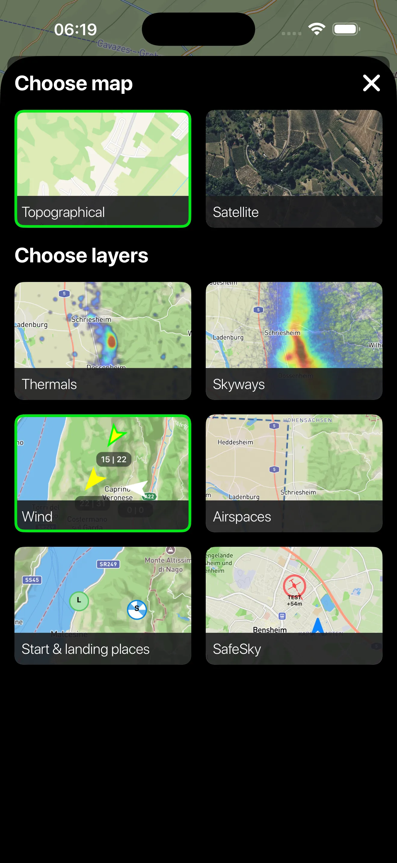 Maps & Airspaces 1