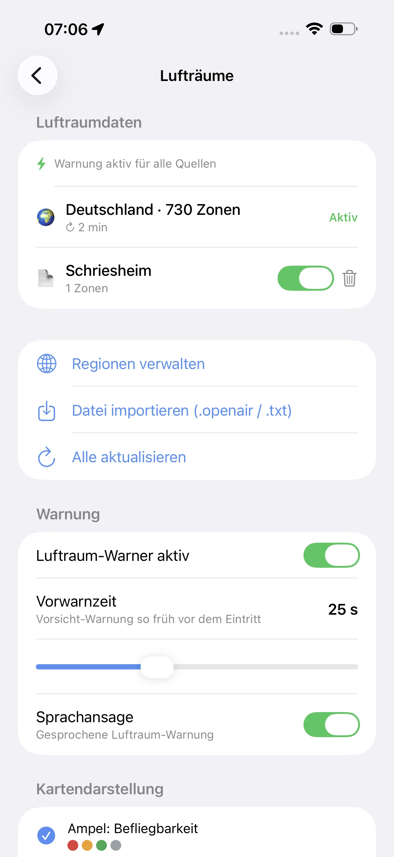 Lufträume 4