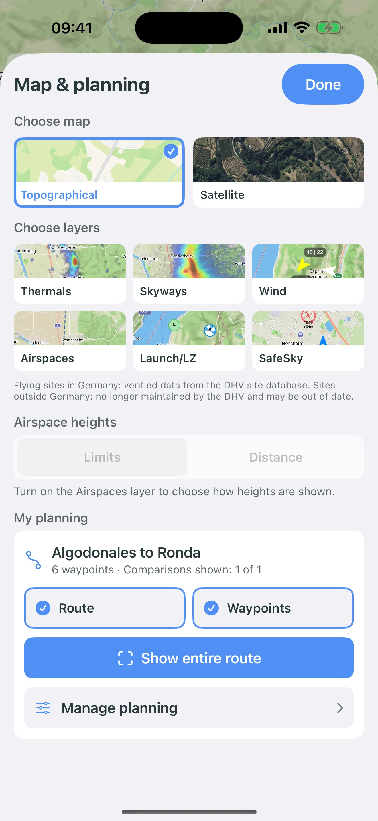 Flight planning 3