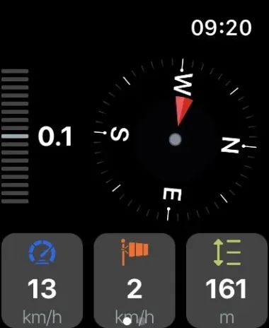 Vario One auf Apple Watch